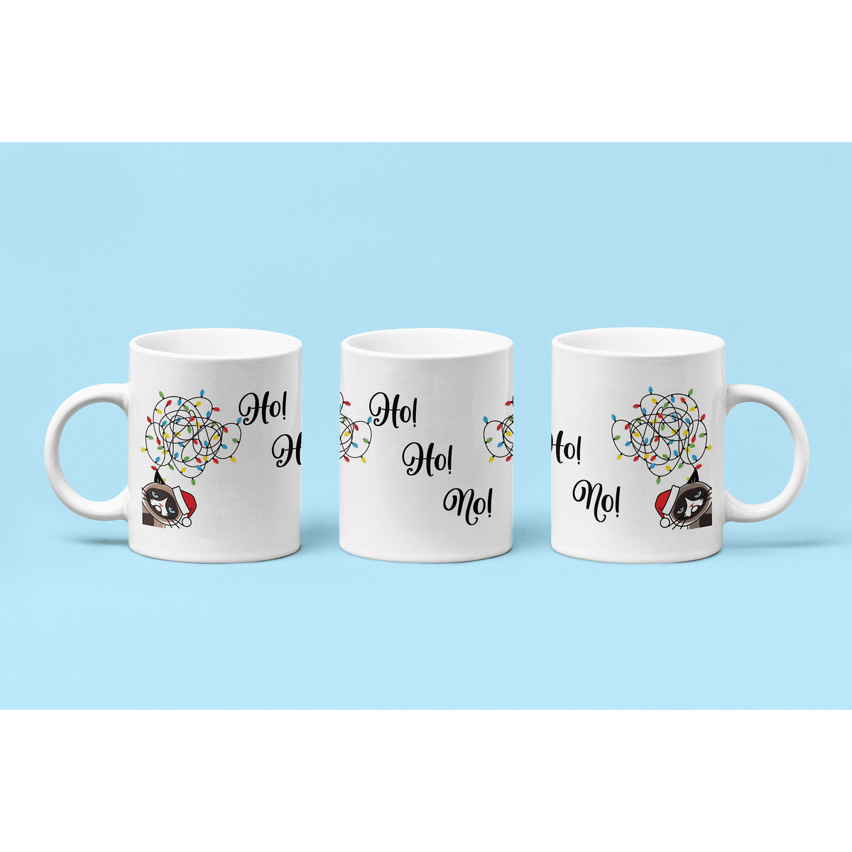 Grumpy Cat Ho Ho No! Mug