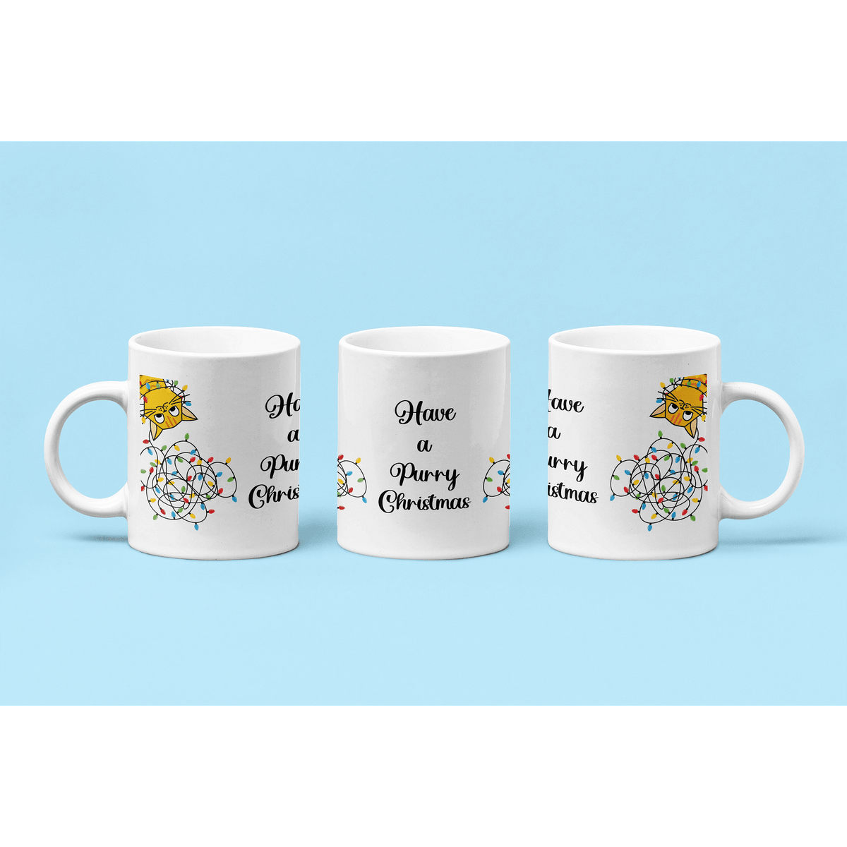 A Purr-fect Christmas Mug