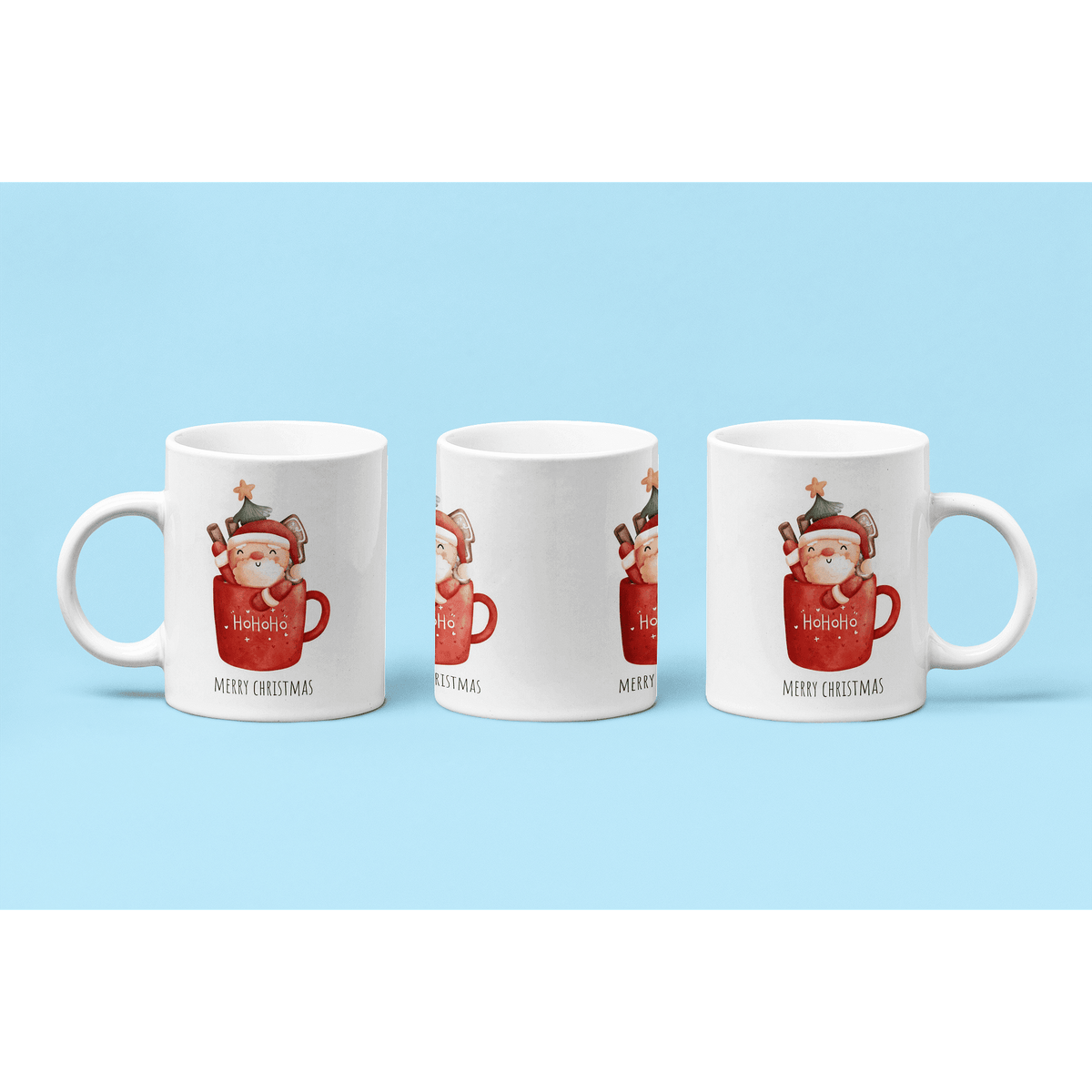Santa in a Mug