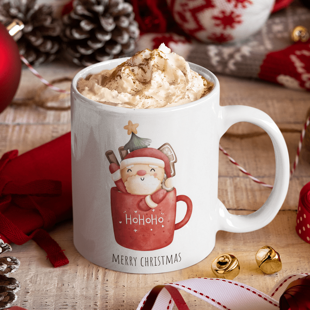 Santa in a Mug