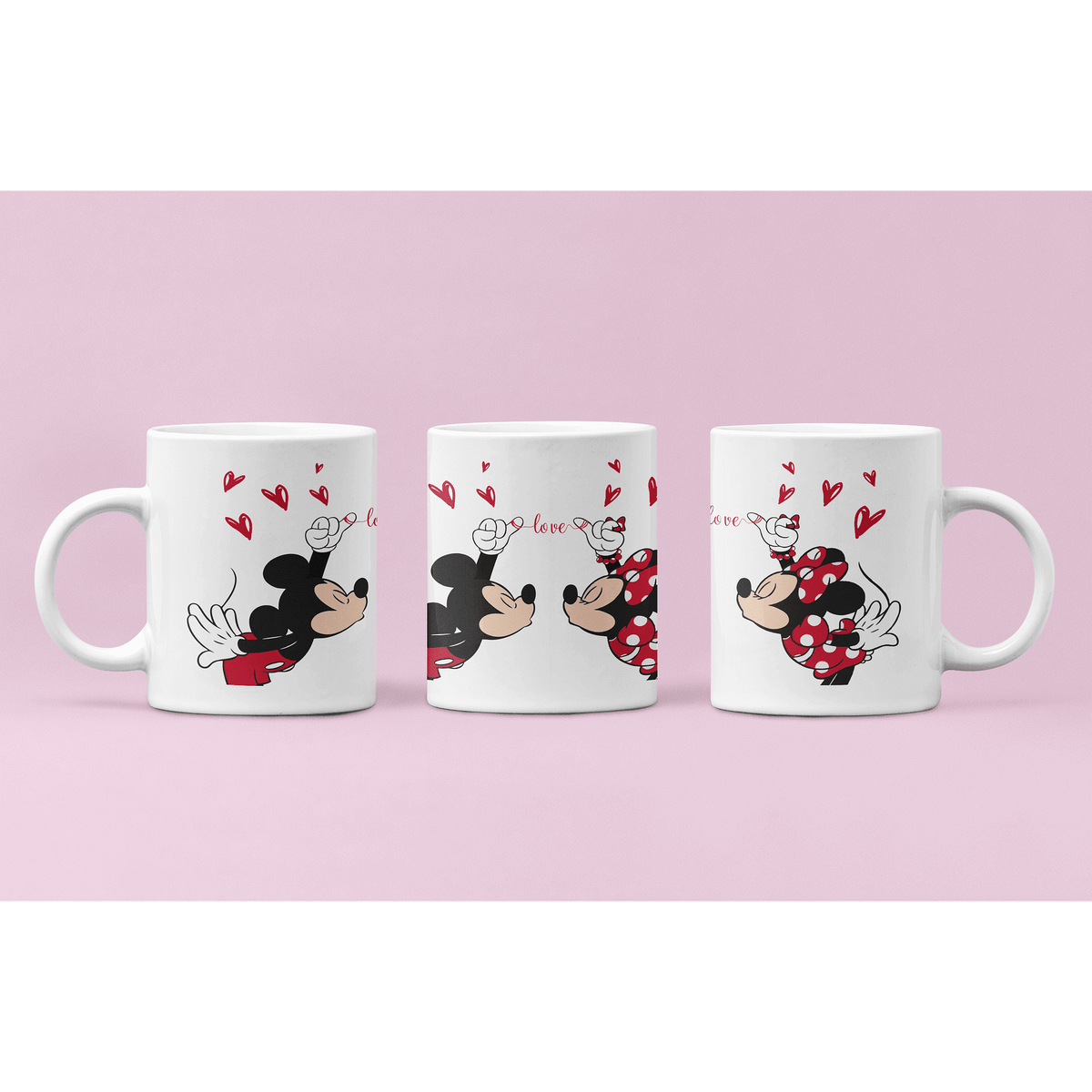 Mickey Mouse & Minnie Mouse Lovers Mug