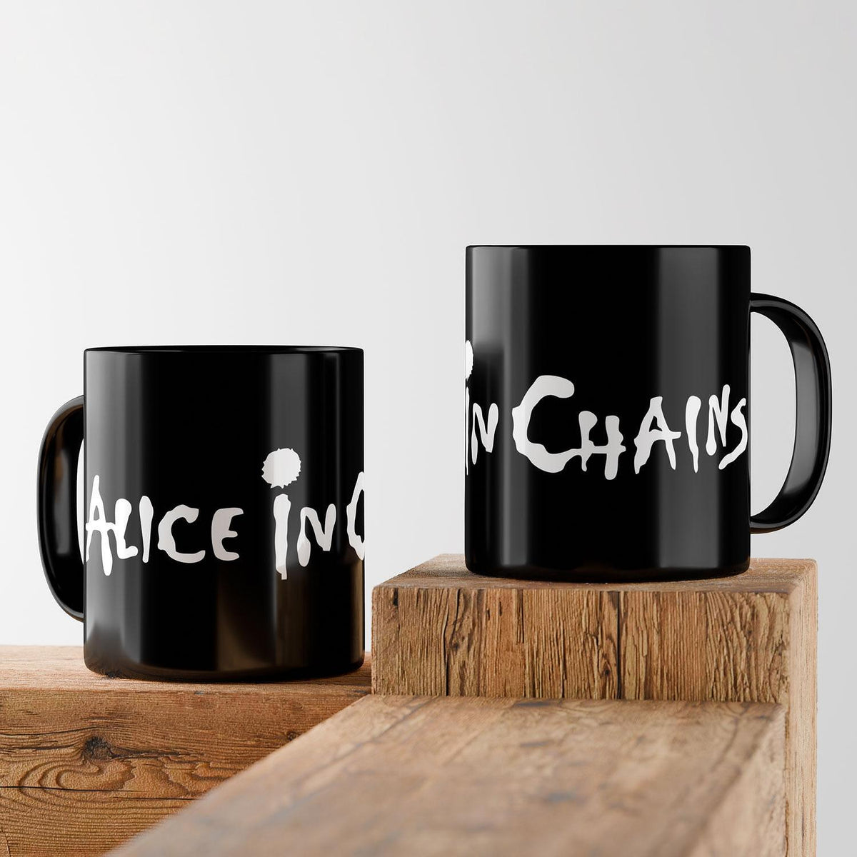 Cană ceramică neagră Alice In Chains