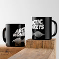 Cană ceramică neagră Arctic Monkeys