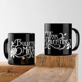 Black ceramic mug Bullet For My Valentine