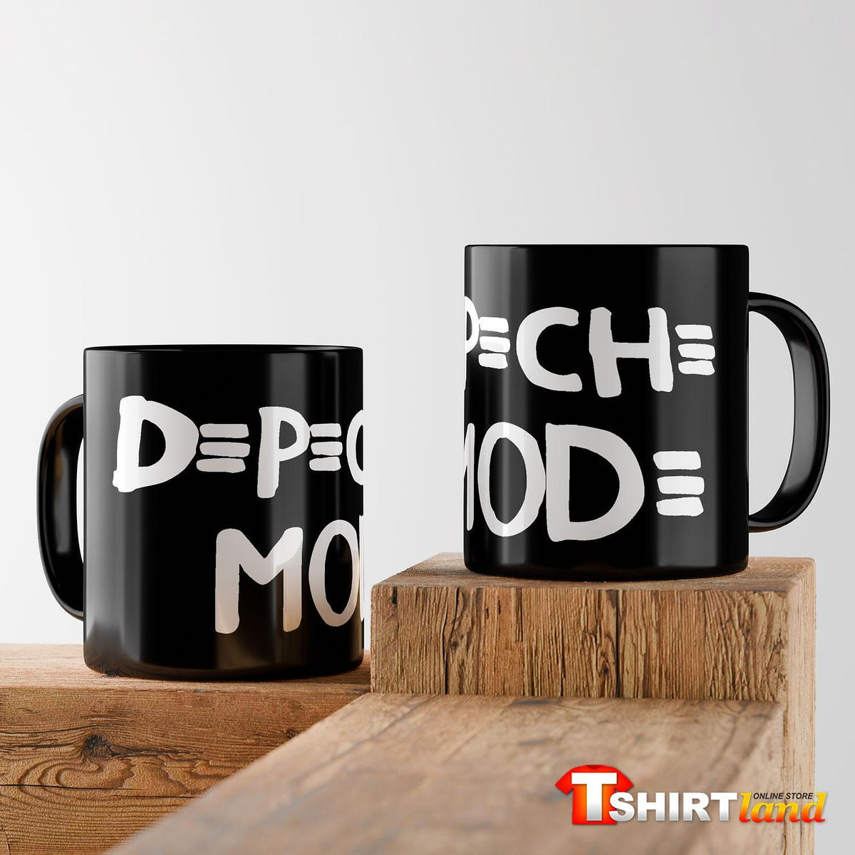 Cana neagră ceramică Depeche Mode