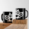 Five Finger Death Punch Black Ceramic Mug