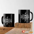 Godsmack Sun Logo Black Ceramic Mug
