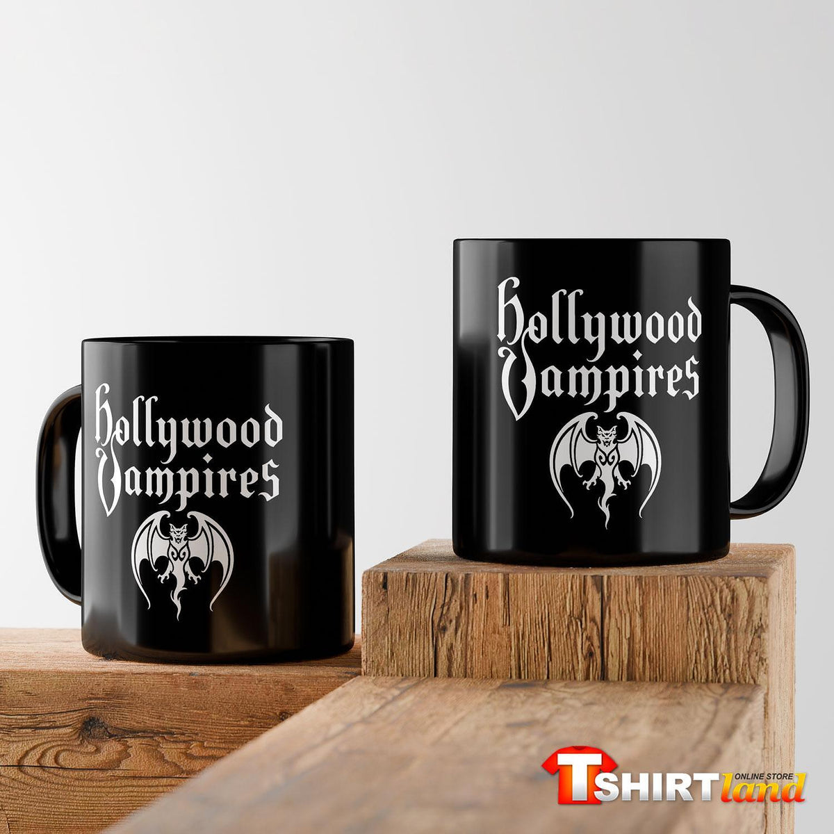 Black ceramic mug Hollywood Vampires