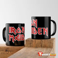 Черна керамична чаша Iron Maiden