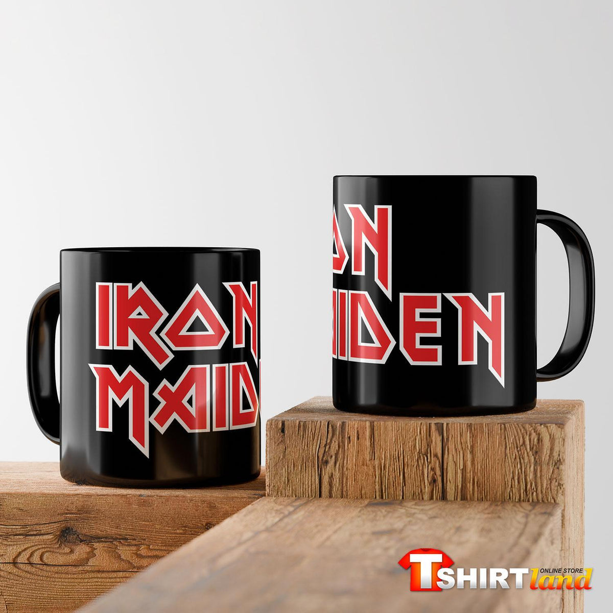 Black ceramic mug Iron Maiden