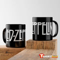 Cană ceramică neagră Led Zeppelin