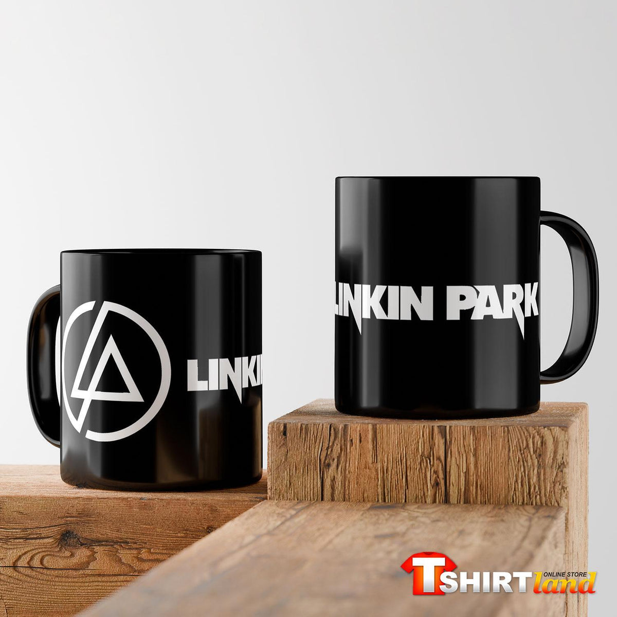 Black Ceramic Mug Linkin Park Logo