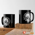 Black Ceramic Mug Five Finger Death Punch Skull Logo