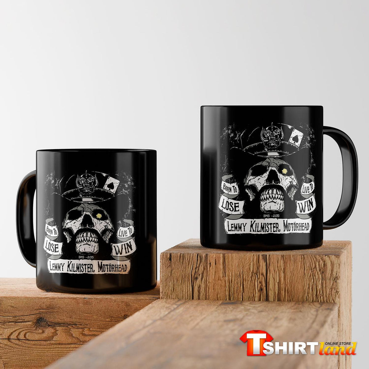 Motorhead 3 Born To Lose, Live To Win Black Ceramic Mug