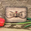 Wooden Card Happy Anniversary!