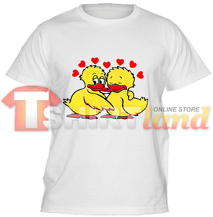 Kids T-Shirt Sweetheart Ducklings