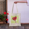 Geantă eco Anti-Valentine - NU NU NU
