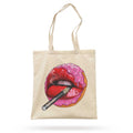 Eco Bag Donuts Lips Red