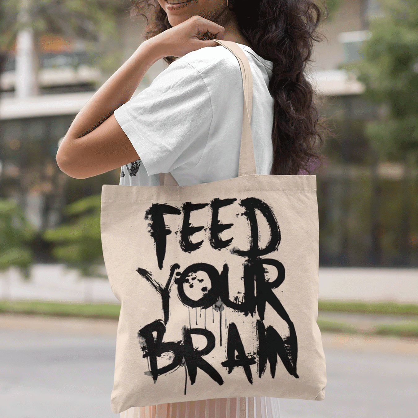 Geantă Ecologică Feed Your Brain