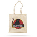 Sac ecologic Rawr Pisică Neagră