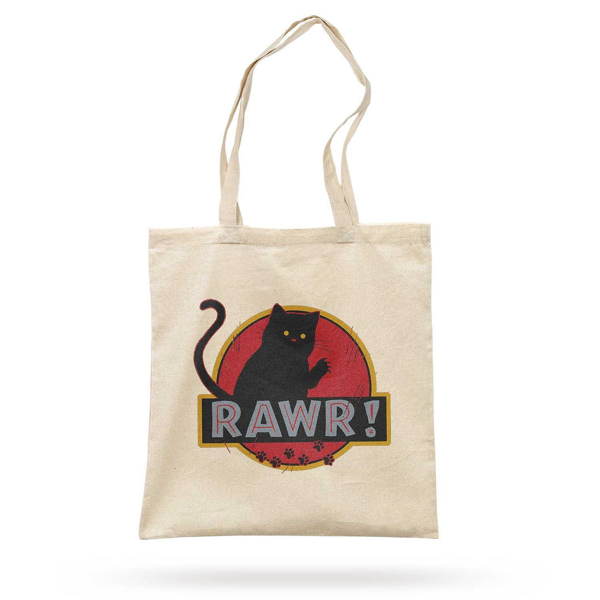 Еко Торба Rawr Черно Коте
