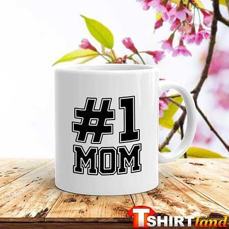Ceramic Mug "#1 Mom"