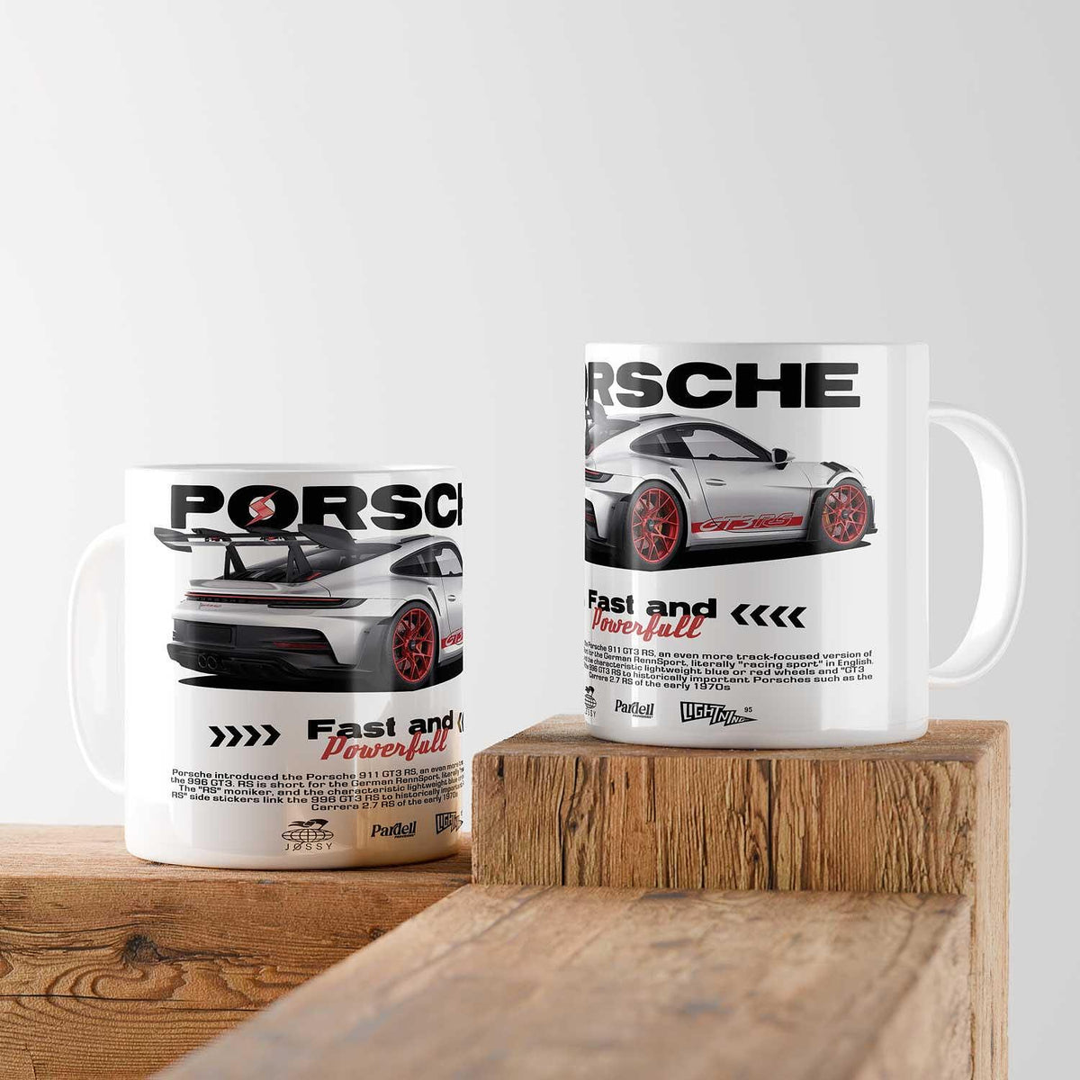 PORSCHE 911 GT3 RS Ceramic Mug 2
