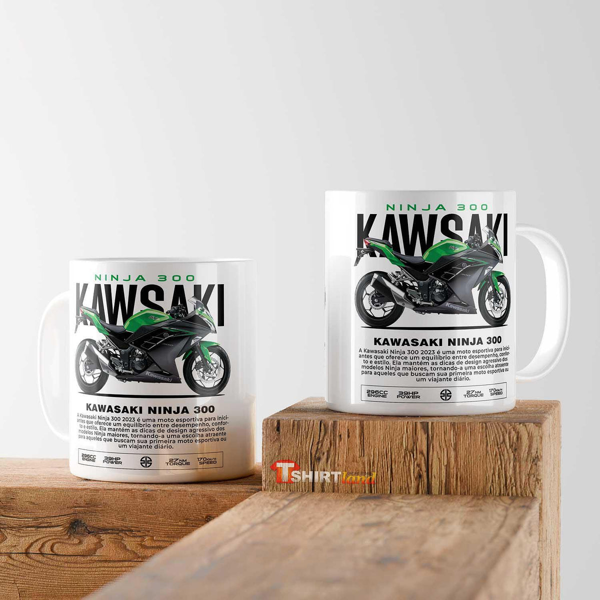 Ceramic mug KAWASAKI NINJA 300