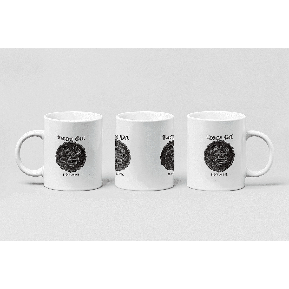 Cană ceramică Lacuna Coil Black Anima