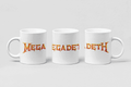 Cana ceramică Megadeth 1