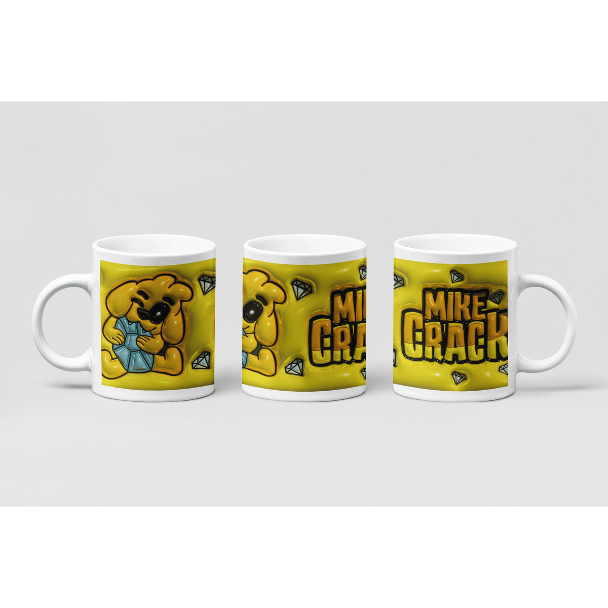 Cană ceramică Mike Crack