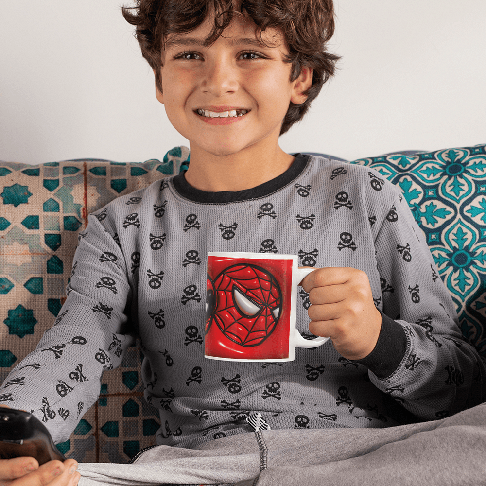 Ceramic Spiderman mug