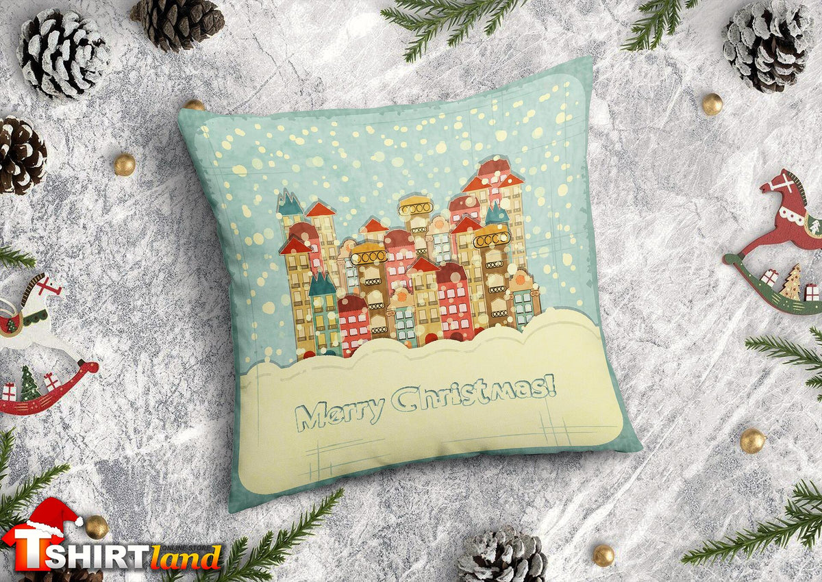 Christmas Pillow "Christmas Town"