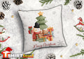 Christmas Cushion "Around the Christmas Tree"