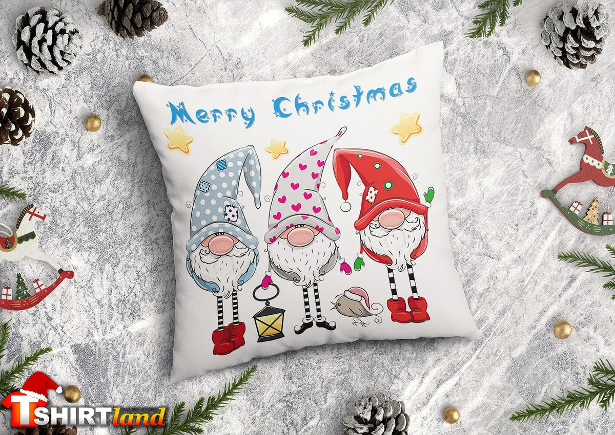 Christmas Pillow "Christmas Gnomes"