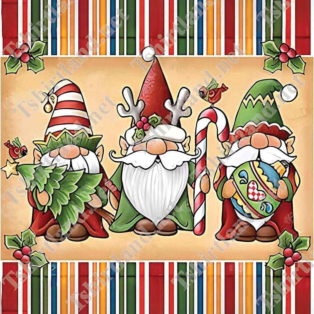 Christmas Pillow "Christmas Gnomes" 2
