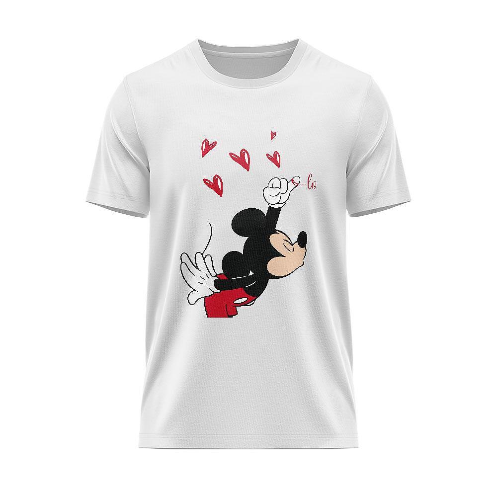 Комплект Тениски за Двойки Mickey Mouse & Minnie Mouse