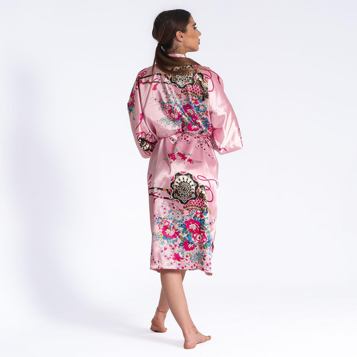Kimono de lux pentru femei - Roz