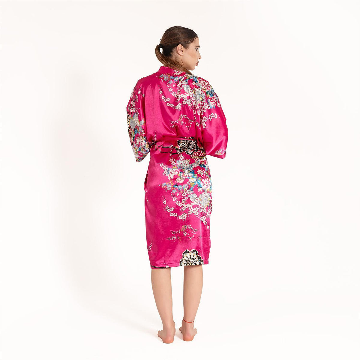 Kimono luxos roșu