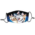 Rock Chang Reusable Mask Husky Dogs M-23