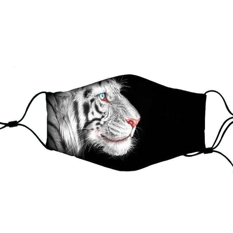 Masca reutilizabilă Rock Chang White Tiger M-02