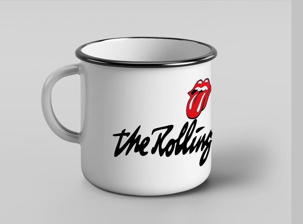 Rolling Stones Metal Mug