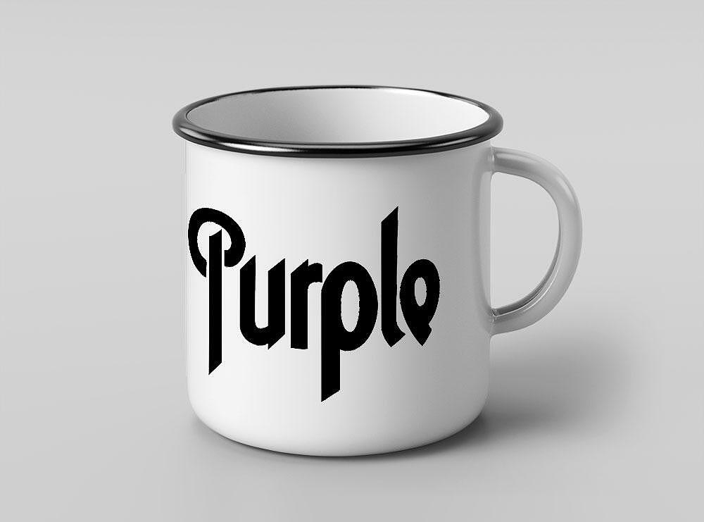 Cană metalică Deep Purple