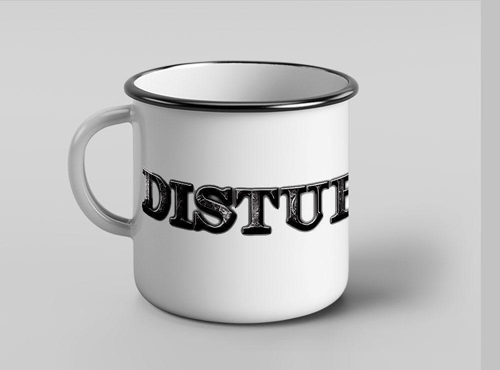 Cană metalică Disturbed