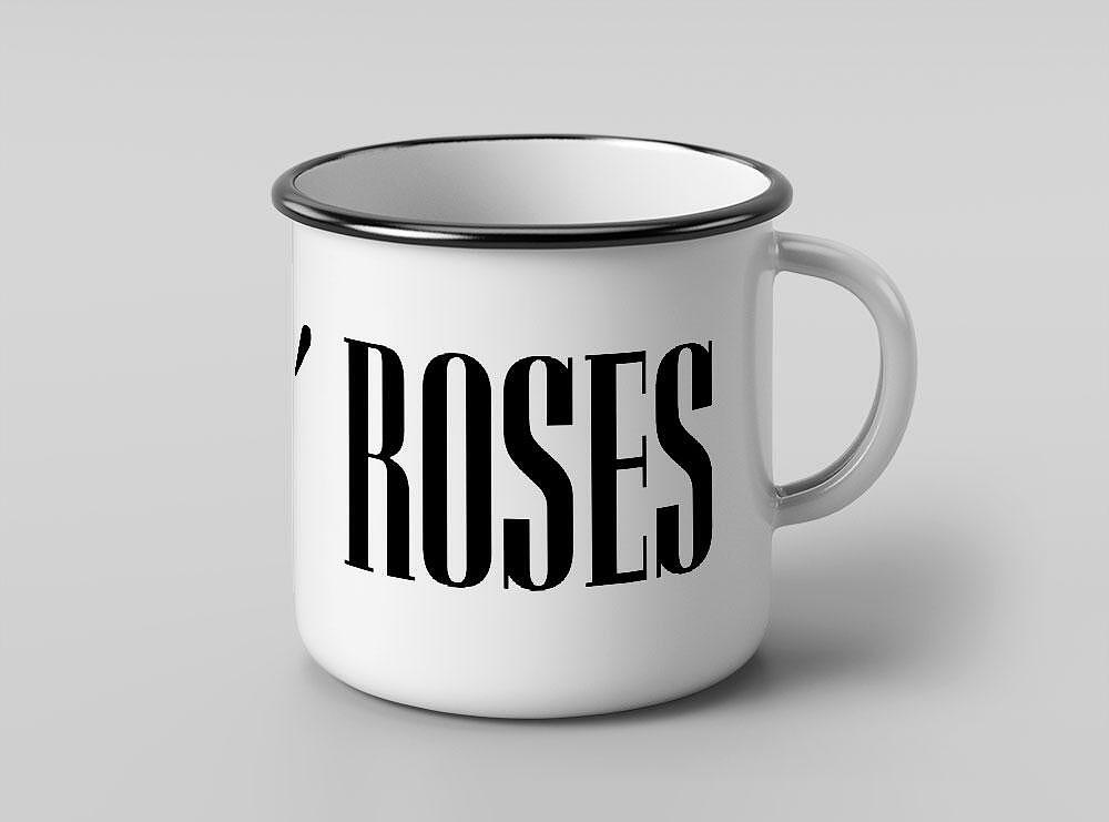 Cană metalică Guns'N'Roses