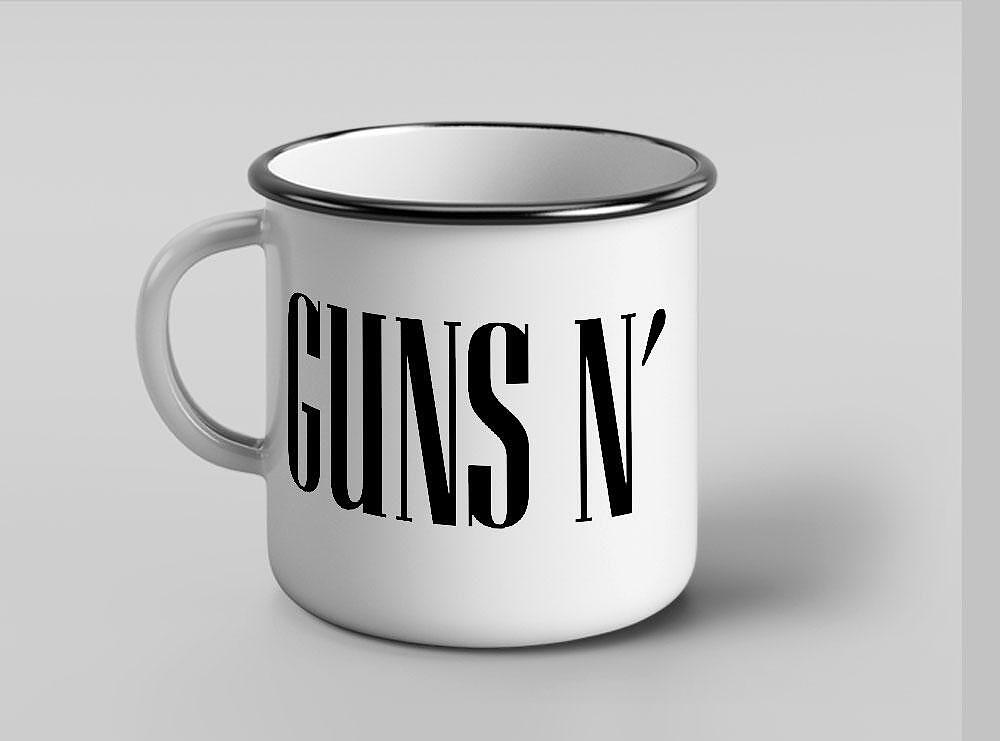 Cană metalică Guns'N'Roses