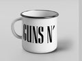 Cană metalică Guns'N'Roses