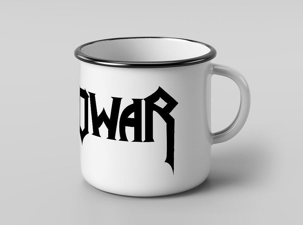 Metal mug Manowar