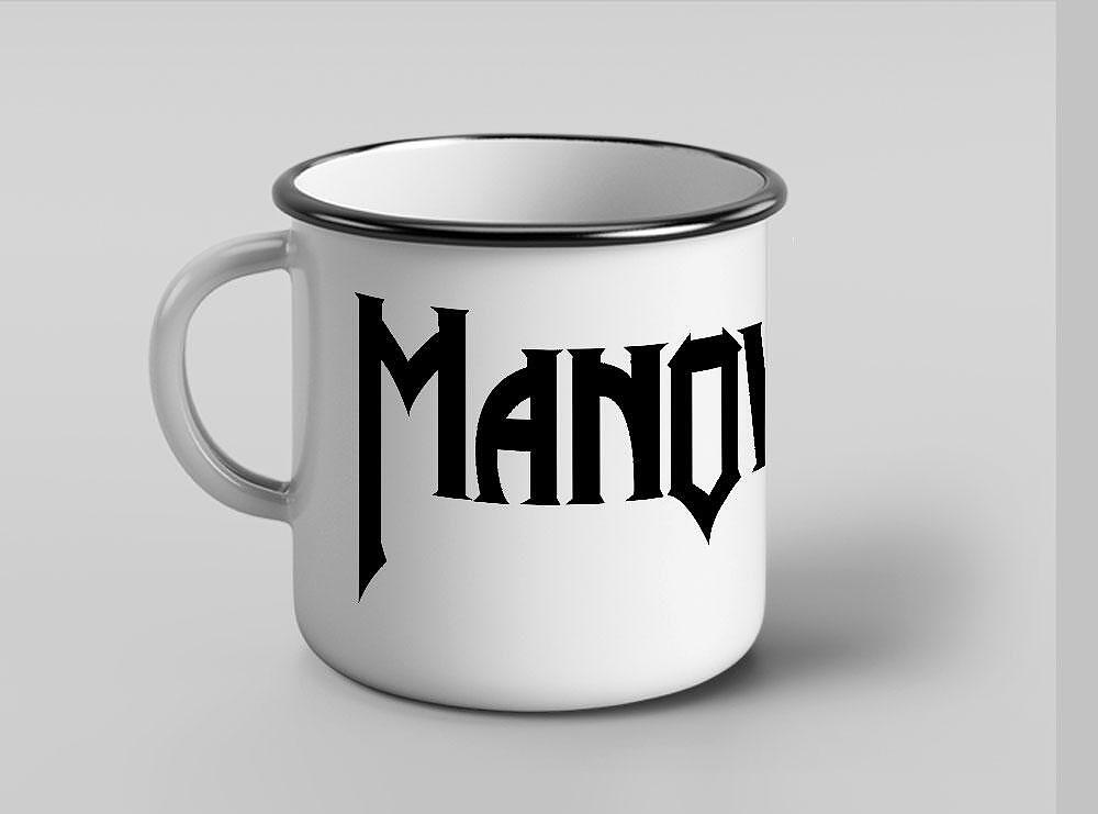 Metal mug Manowar