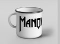 Metal mug Manowar